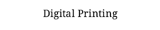 Digital Printing